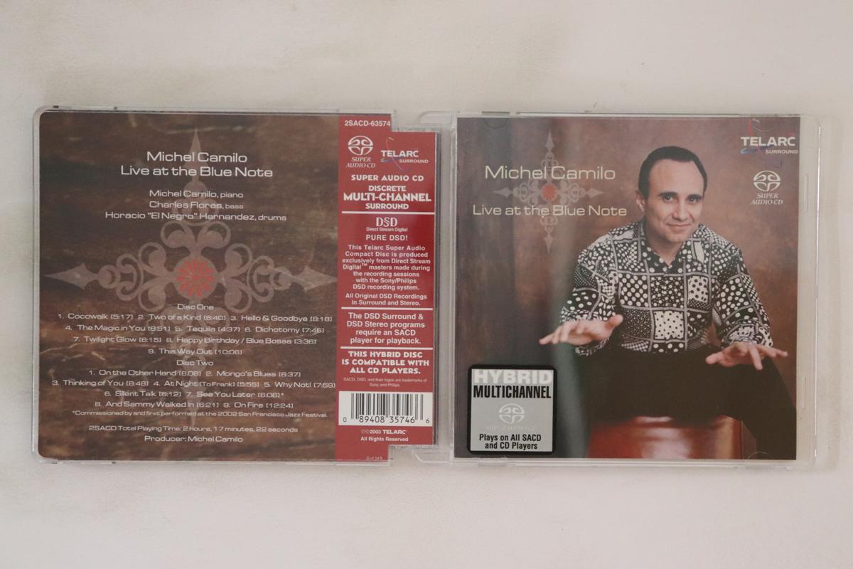 

CD MICHEL CAMILO - Live At The Blue Note 2SACD63574 Telarc Surround 2003 US Jazz Used