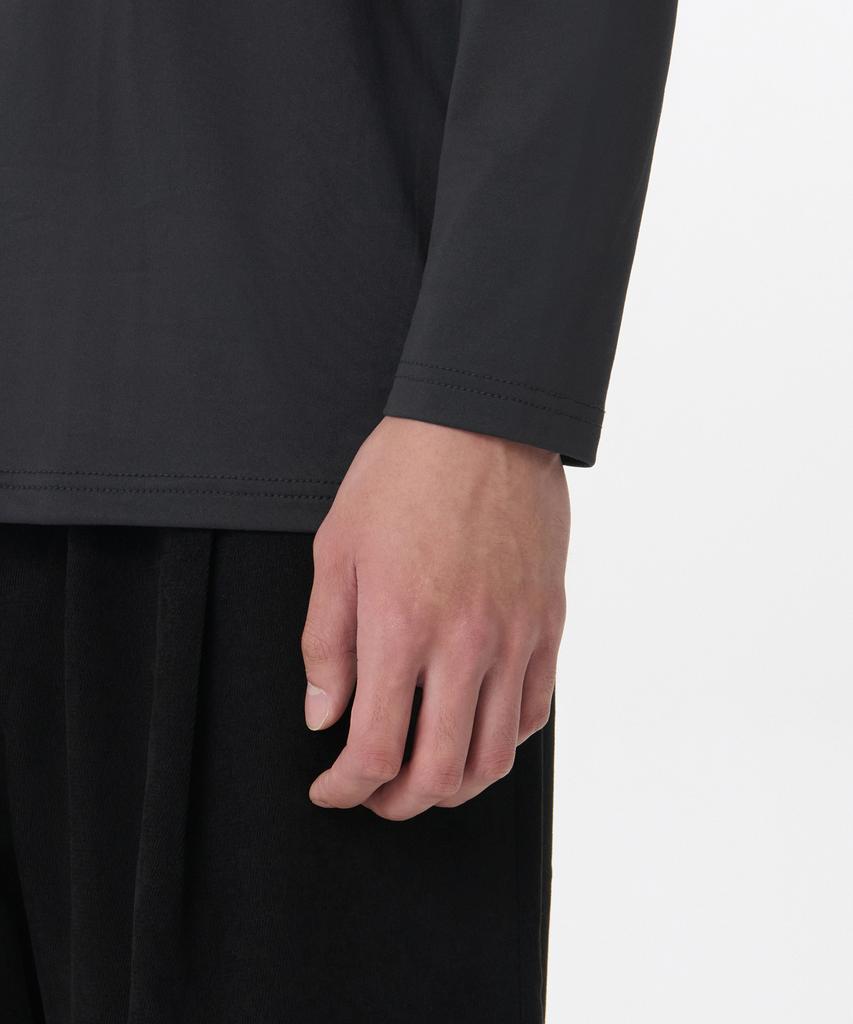 MUSINSA STANDARD [Heat Standard] Plus Men'S V-Neck T-Shirt_Innerwear [Dark Gray]