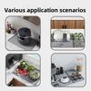 Kitchen Multifunctional Silicone Coaster Non-Slip Heat Resistant Mat Household Coffee Cup Tray Draining Protection Table Mat