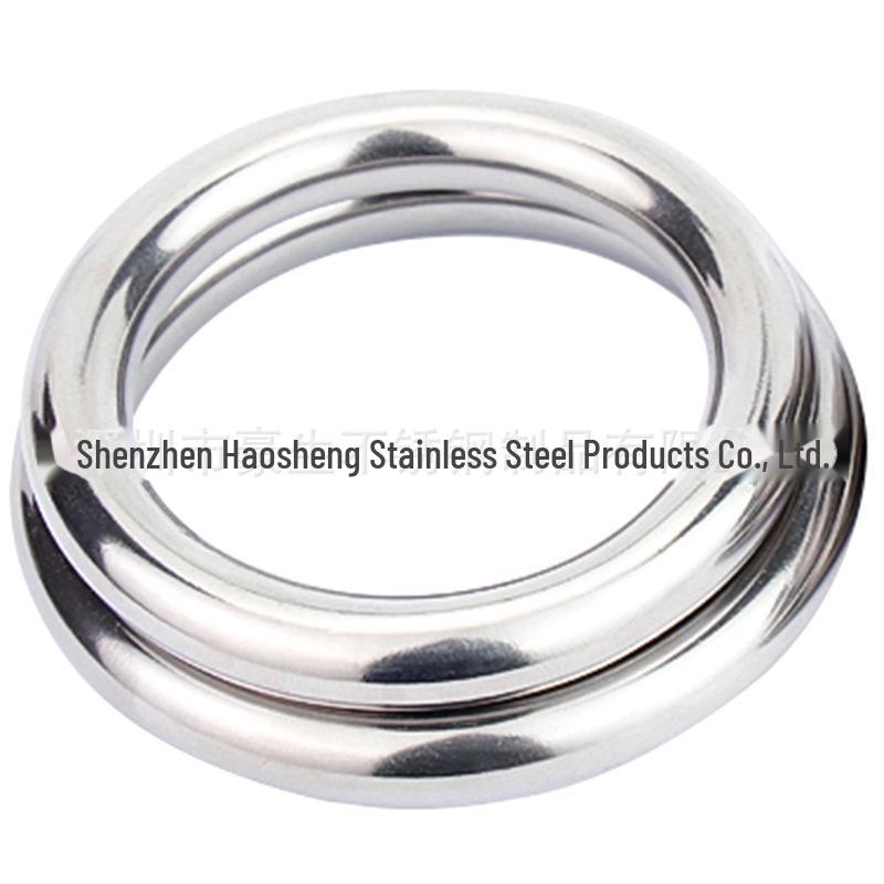304 Edelstahl Nahtloser O-Ring: Strapazierfähiger Verbindungsring für Hängematten & Yoga