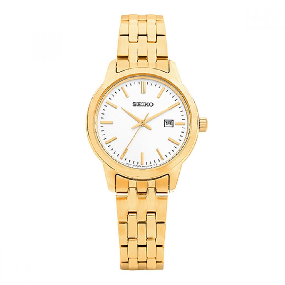 

Seiko Sur412p1 ClaSSic Analog Women S Metal Watch SUR412P1