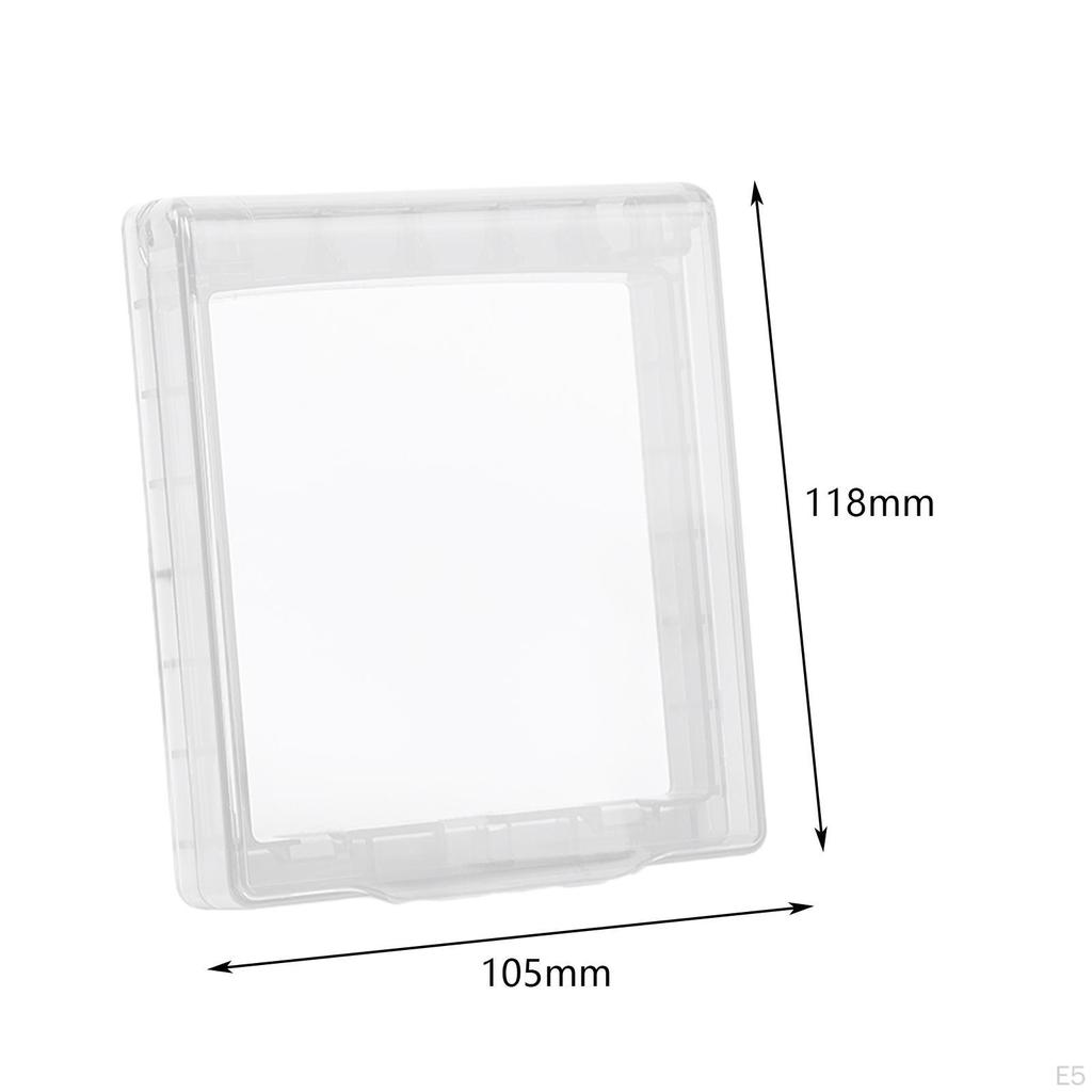 86 Type Wall Switch Cover Waterproof Box for Sockets And Outlets in Office Restaurant