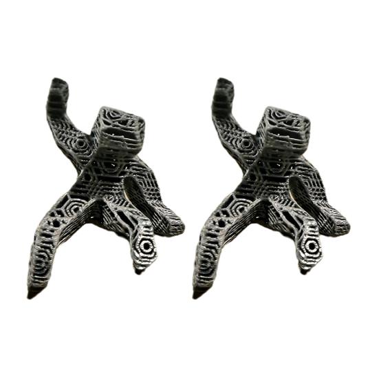 Desktop Figurine 3D Printed Figure Statue Tabletop Decorative Ornament for Home Office Table Shelf Decor Gifts for Book Fans 2pcs