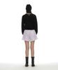 PARTIMENTO WOMEN Colorblock Double Layered Knit Sweater_Black