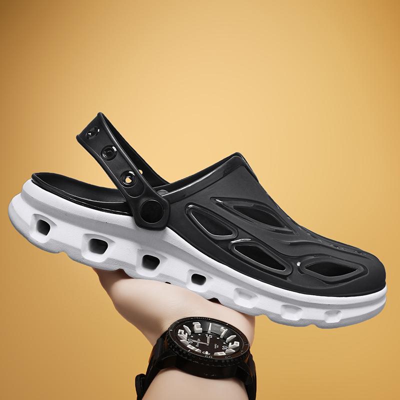 Summer Men's Garden Clogs Sandals Male Outdoor EVA Comfortable Clogs Casual Sandal Men Beach Slippers Water Shoes Pool Sandals