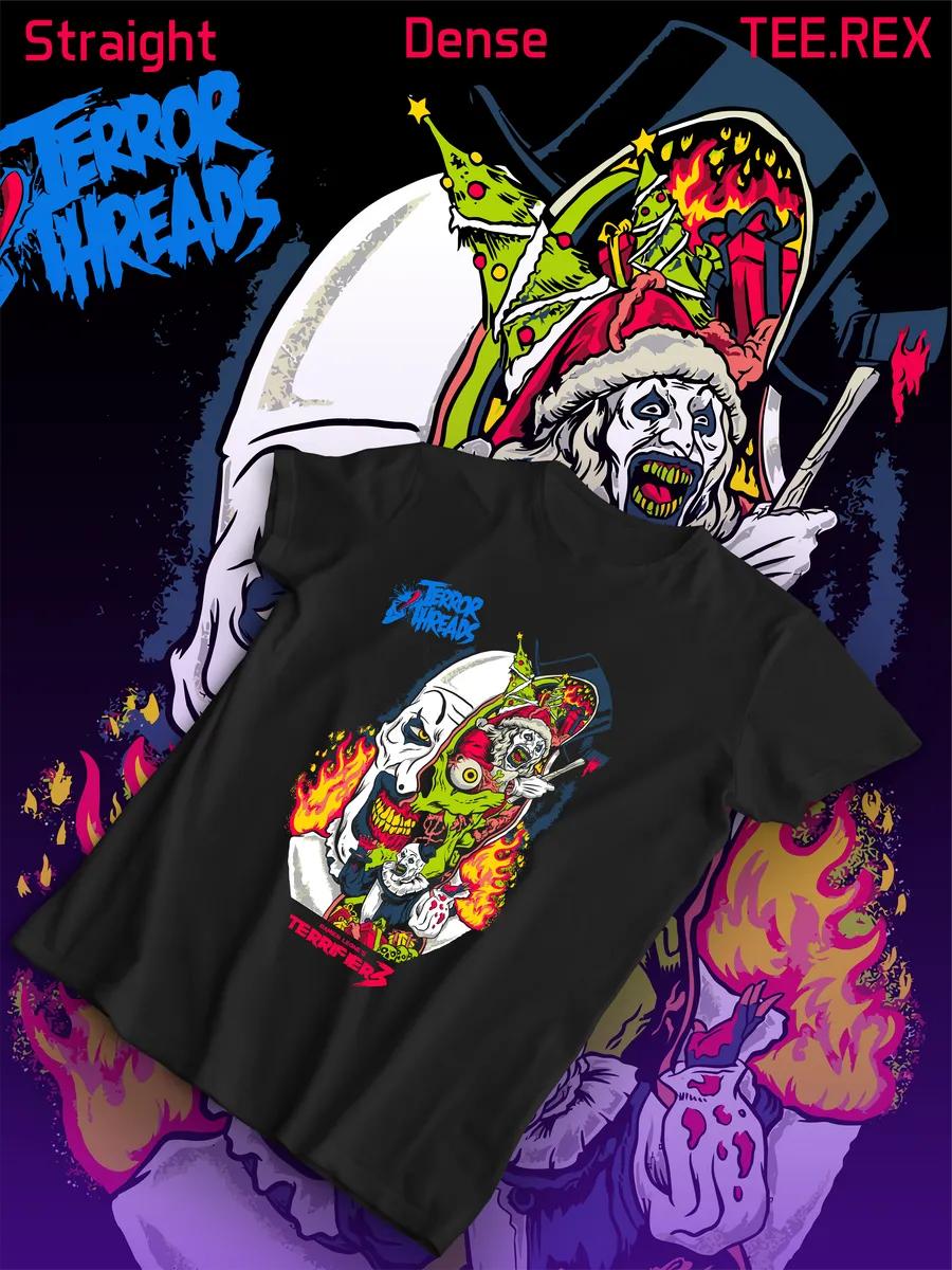 T-shirt with Horror print L
