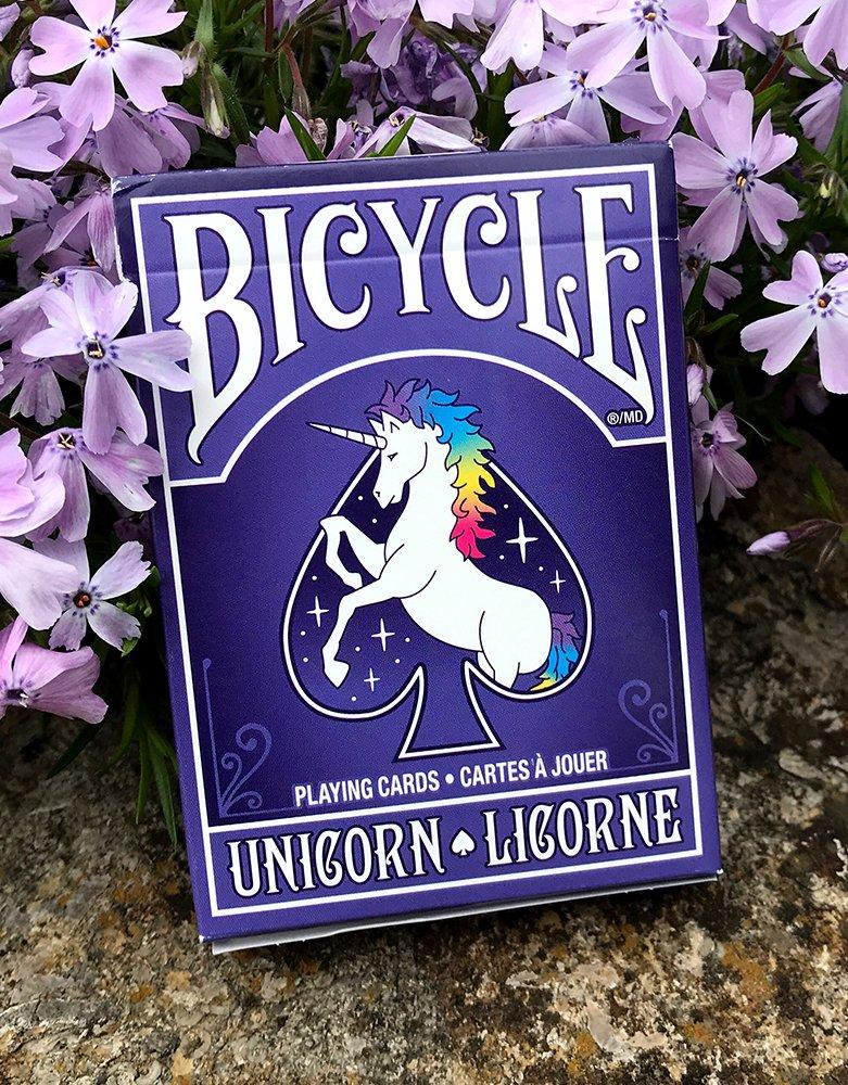 Bicycle playing 88 x 63 mm PC808UNI UNICORN cards, (poker size),