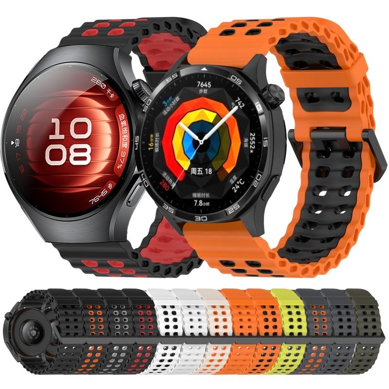 Silicone Strap For Huawei GT5 GT4 GT3 GT2 46mm Sports Band Men Women Bracelet For Huawei Watch 5/4/3 Pro Correa 22mm Watchband