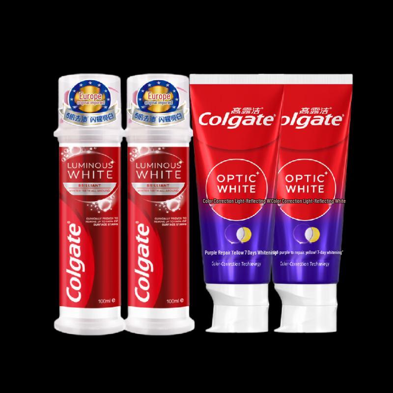 Набор: Отбеливающая зубная паста Colgate и Корректор цвета