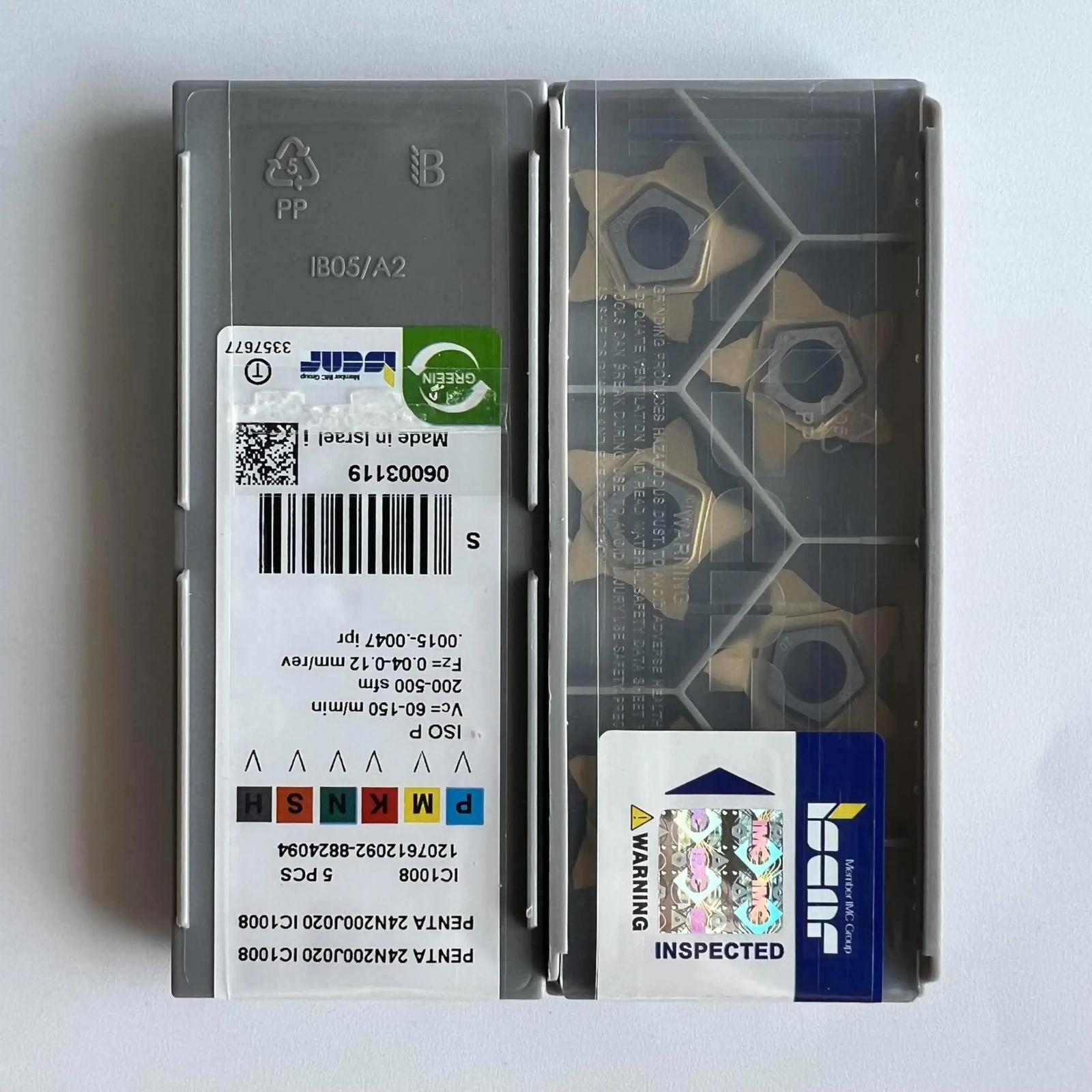

ISCAR / PENTA24N200J020 IC1008 Industrial indexable carbide inserts 5 Pcs