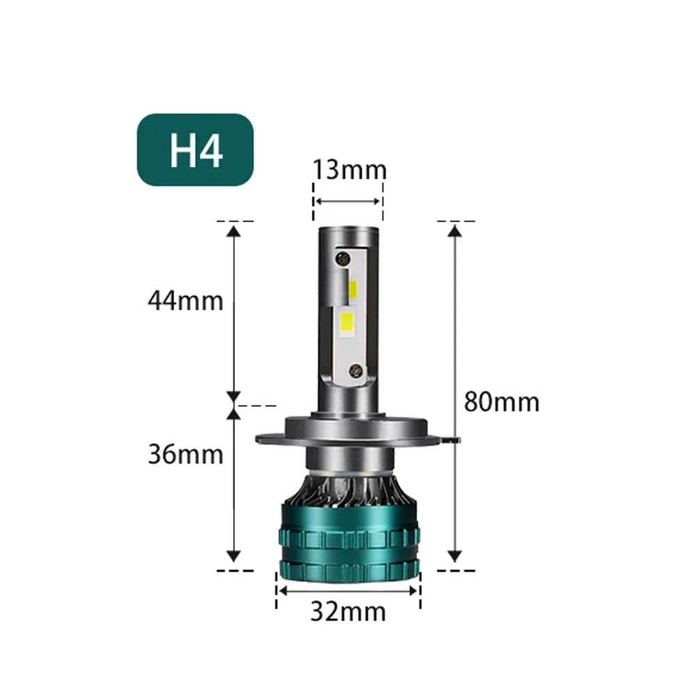 H1 H4 H7 H11 9005 9006 Canbus Car LED Headlight Auto LED Lamp Fog Bulb CSP Chip 300W 40000LM 6000K 12V IP68 Waterproof Car Light