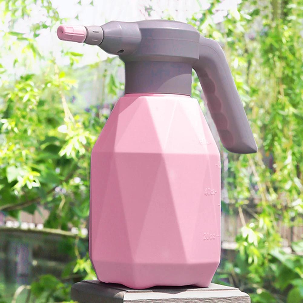 1/2L Electric Sprayer High-pressure Air Pump Automatic Sprayer Tool Plant Watering Can Bottle 360 Adjustable Sprayer Bottle