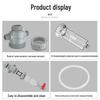 Aquarium Extendable Pre-Filter with Waste Sedimentation & Discharge
