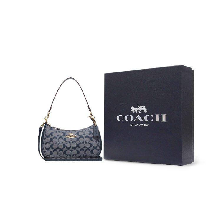 COACH Teri auduma pleca soma ar