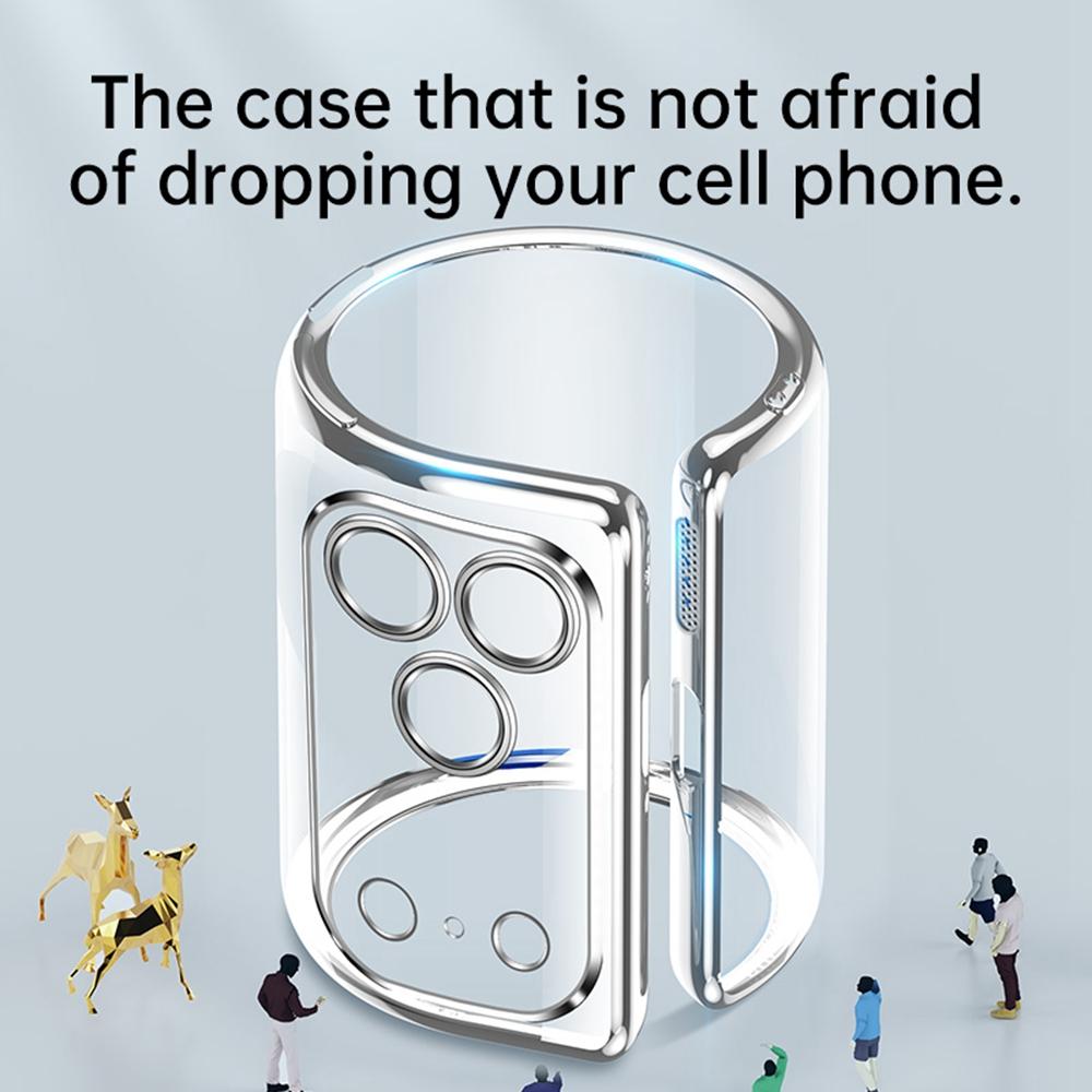 SULADA For iPhone 17 Pro Max Case Ultra Thin Electroplated TPU Clear Phone Cover