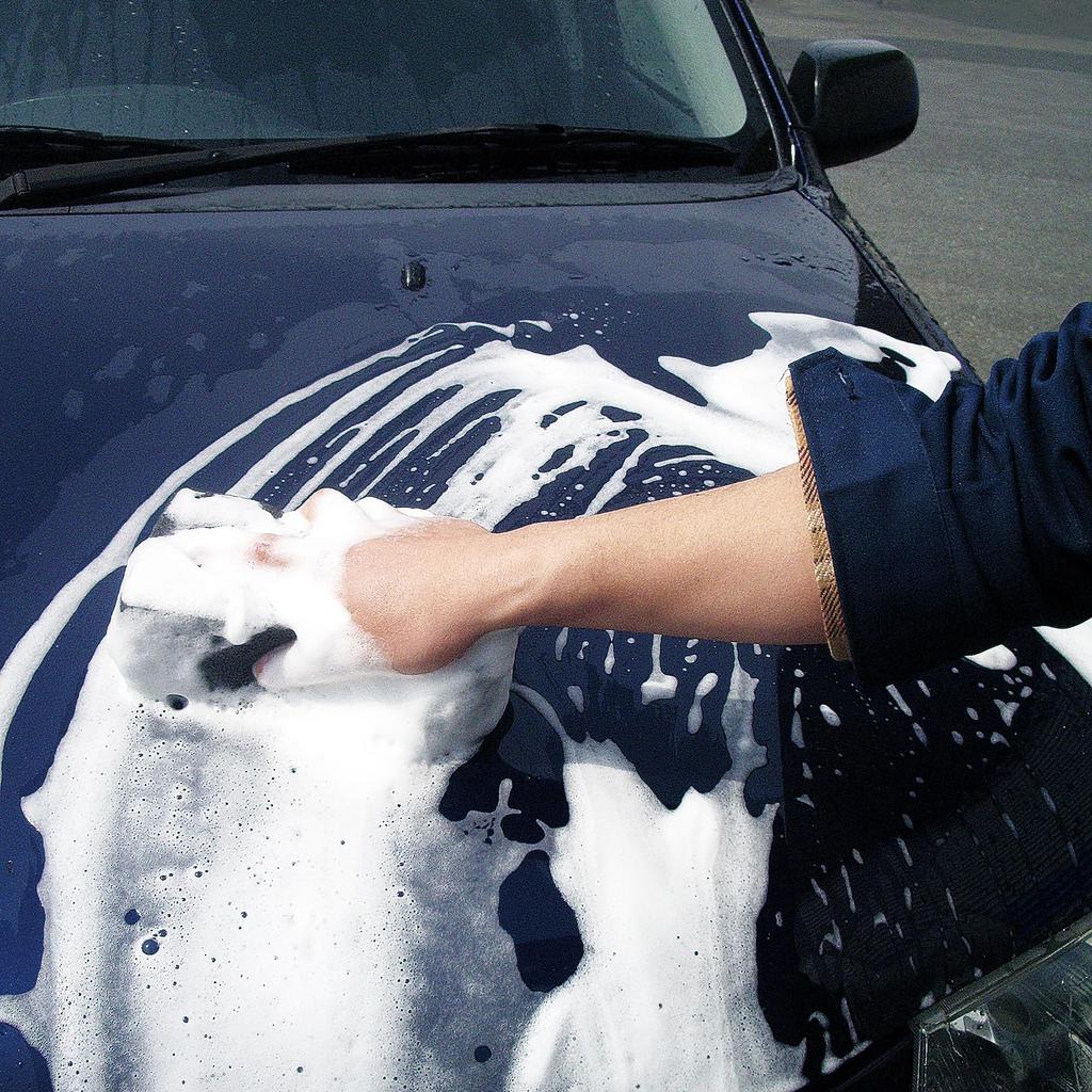 CARALL Car Wash Sponge Micro Whip Car Wash Sponge [Model Number] 2061