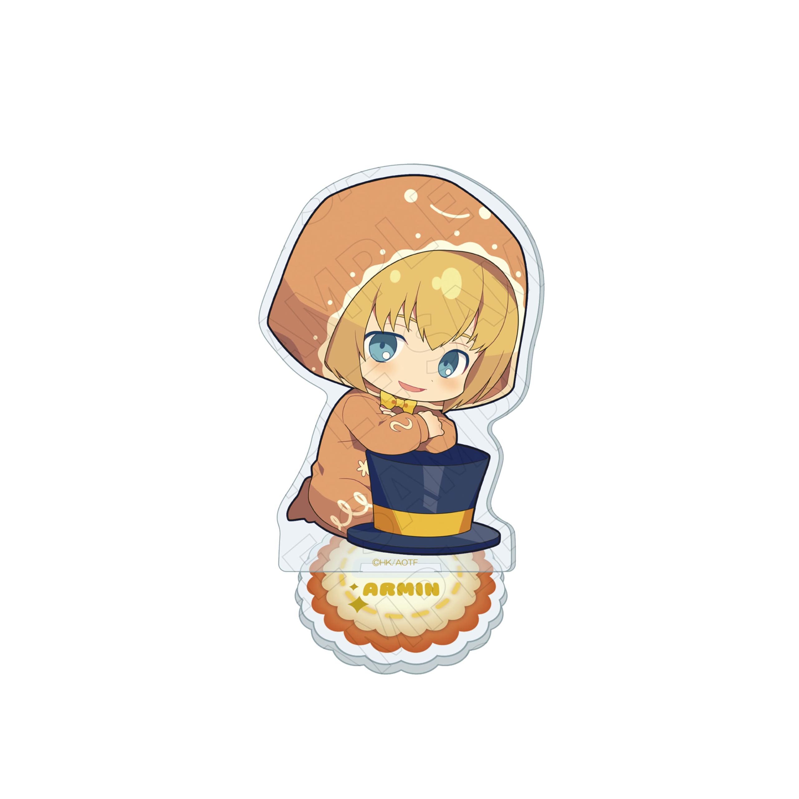 3 Attack on Titan Armin Mini Character Big Acrylic Stand o clock