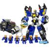 New Carbot FIENT Transformation Car To Robot Toys Action Figures Transforming Robot Police Toy for Children Gift