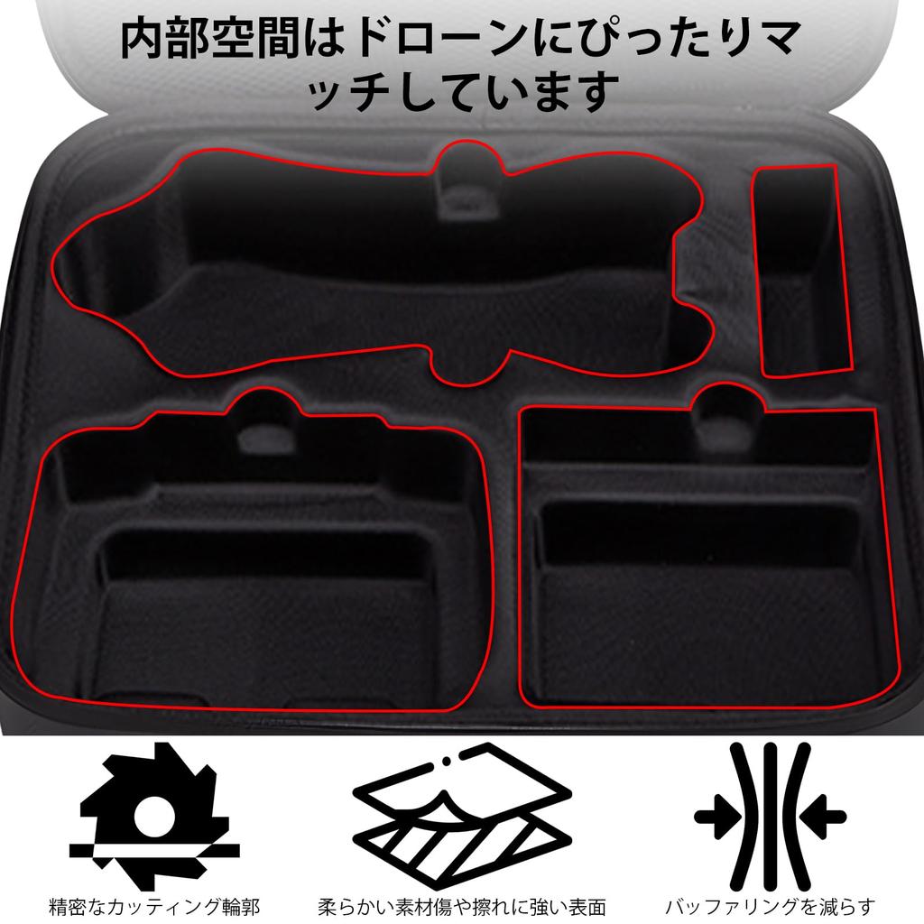 CowGoldChild Case Compatible with DJI Mavic 4 Pro Drone Accessories, RC Pro 2 Transmitter Storage Bag, Fly More Creator Combo Bag, Portable Carrying