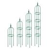Plant Obelisk Trellis Climbing Plants Garden Tower Trellis Outdoor Rose Bush Support Rustproof Metal Trellis for Potted Plant Clematis Vine Jasmine