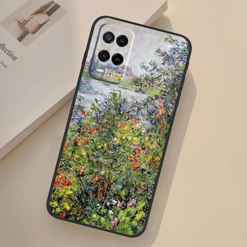 Claude Monet Case For Oppo A94 A74 A54 A80 A60 A40 A18 A38 A58 A78 A98 A96 A76 A16 A15 A17 A57 A77 A5 Pro
