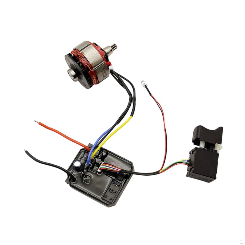 4815 Brushless Electric Wrench Drive Control Board Motor Compact Replacement Accs User Friendly