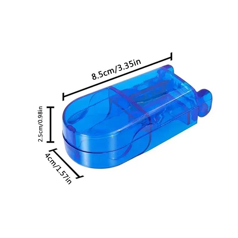New 1pc Medicine Tablet Cutter Breaking Pill Divider Quality Splitter Case Box Cutter Storage Care Storage High Drugs Tabl