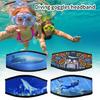 Swimming Waterproofs Dives and Snorkels Mask Straps Hair Protector Wrap Neoprene Diving Mask Straps for Men and Women