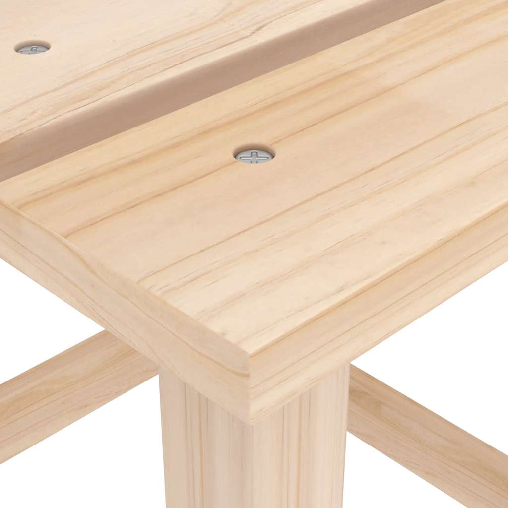 Adirondack Tuinstoel met Tafel Massief Grenenhout