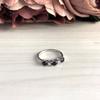 Silver Ring with Natural Sapphire (2030577)