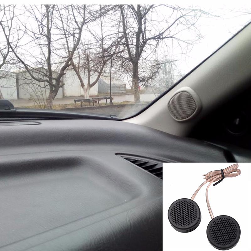 2 szt. Uniwersalny głośnik wysokotonowy o wysokiej wydajności 2 500 W Samochodowy głośnik wysokotonowy z kopułką Super Powe