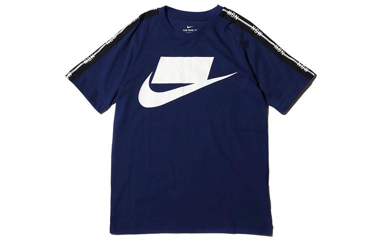 

Nike T Shirts Men s Crew Neck Moderate Straight Fit AV9959-492 S