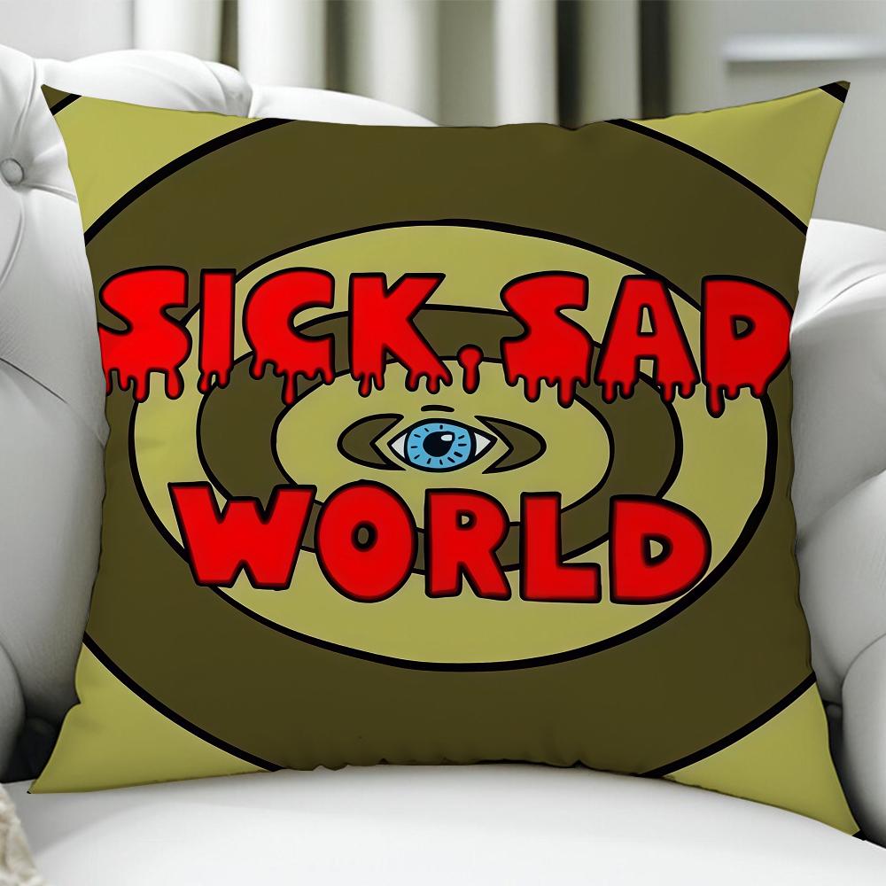 

Animation Cartoon DDariaES cushion cover Birthday Anniversary Gifts Double Sided Printed Zipper Cushion Cover 30x30cm