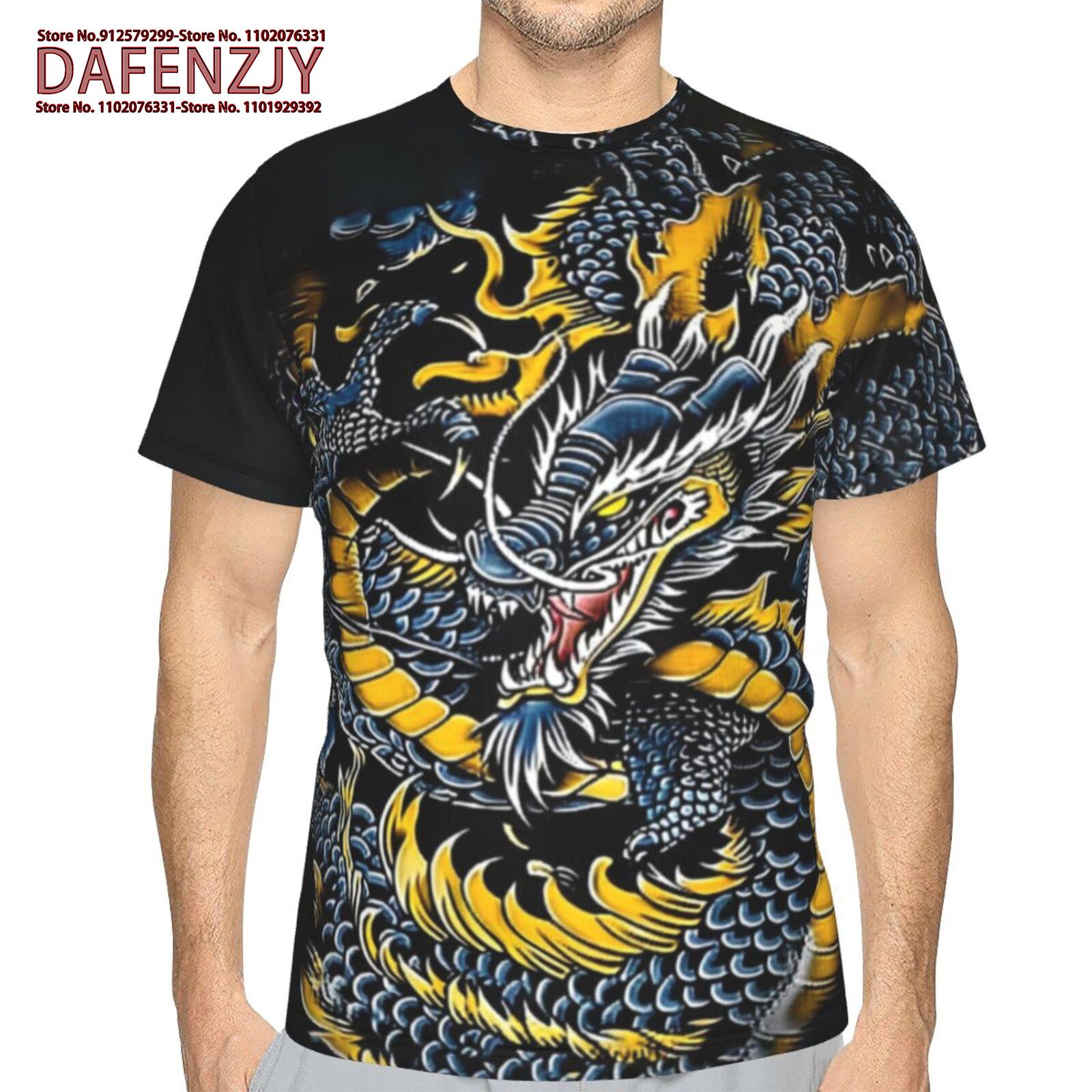 

Чоловіча футболка з 3D-принтом із зображенням тварин, дизайнерська ретро-винтажна футболка, спортивна сорочка з круглим вирізом і коротким рукавом, літній одяг XXXL небо синє кольору