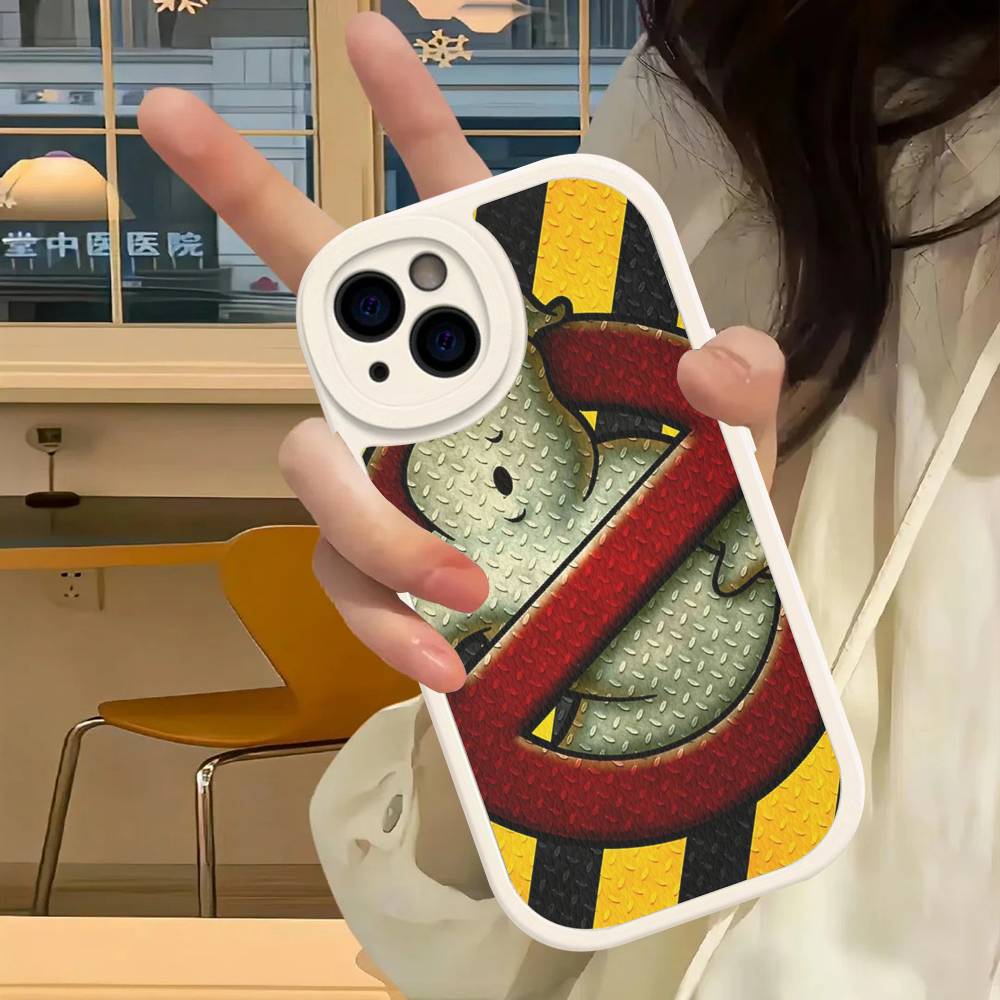 Movie-G-Ghostbusters Phone Case Hard Leather For IPhone 16 15 14 Mini 11 12 13 Pro Max Plus Fundas