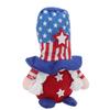 4th of July Patriotic Gnome Decorations Independence Day Party Ornaments Faceless Doll Holiday Gift Props Blue Star Hat