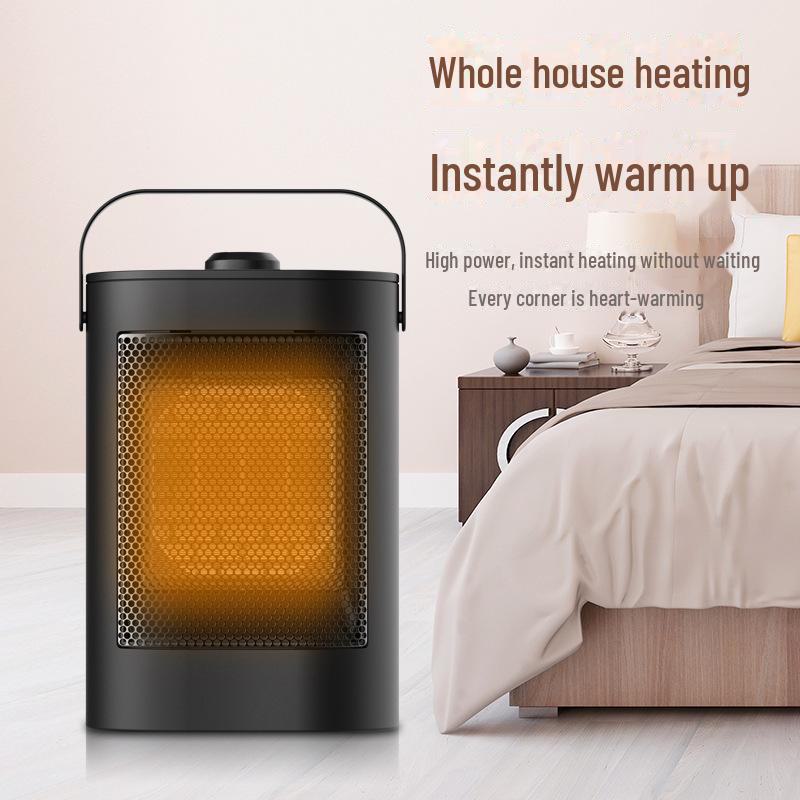 2024 Dual-Purpose Desktop Heater & Fan: Multi-Function Cooling and Heating for Home