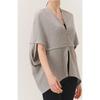 Huit Poncho Zip Up Jumper Htwjp5k09t