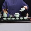 Fully Automatic Electric Gongfu Tea Set with Solid Wood Tray