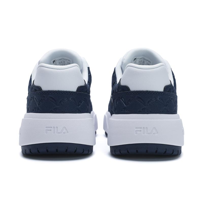 New FILA CAMPUS Shock Absorbing, Non Slip, Wear Resistant, Breathable And Lightweight Low Top Casual Shoes Men's White F12M512205FWN