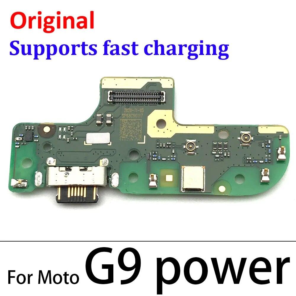 USB Charging Port Board Flex Cable Connector For Moto G9 G10 Power G Stylus Play One 5G G 5G E7 Plus One Hyper G30 G50