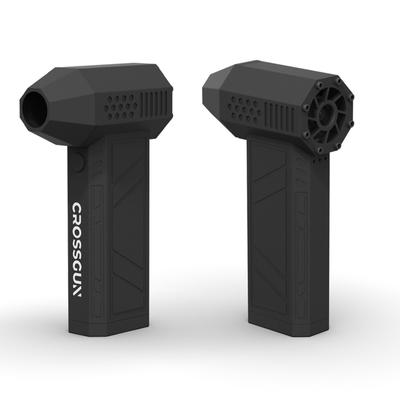 CROSSGUN Elektrischer Luft-Turbolader Tragbarer Turbo-Jet-Ventilator & Taschenlampe 130000 U/min Handheld Brushless