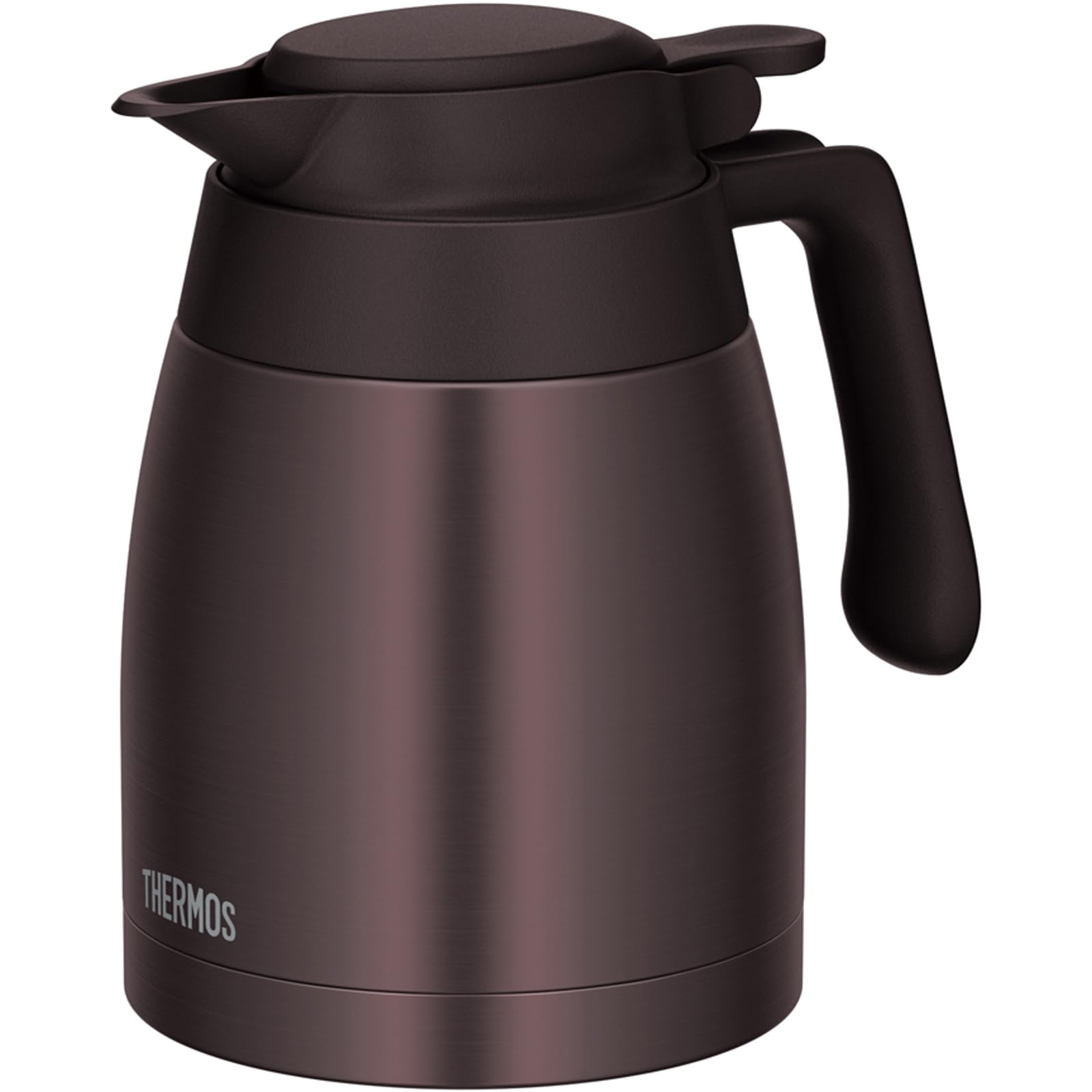 

Thermos Stainless Steel Insulated Tabletop Keeps Food Hot or BW Pot, 1.0L, Brown, Pot, Cold, TTG-1000