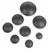 1Pcs New 30-150mm Speaker Dust Cap Woofer Black Cone Cover PP Matte Loudspeaker Dome Cover Speaker Accessories