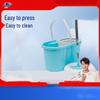 MiaoJie Hands-Free Spin Mop with Bucket