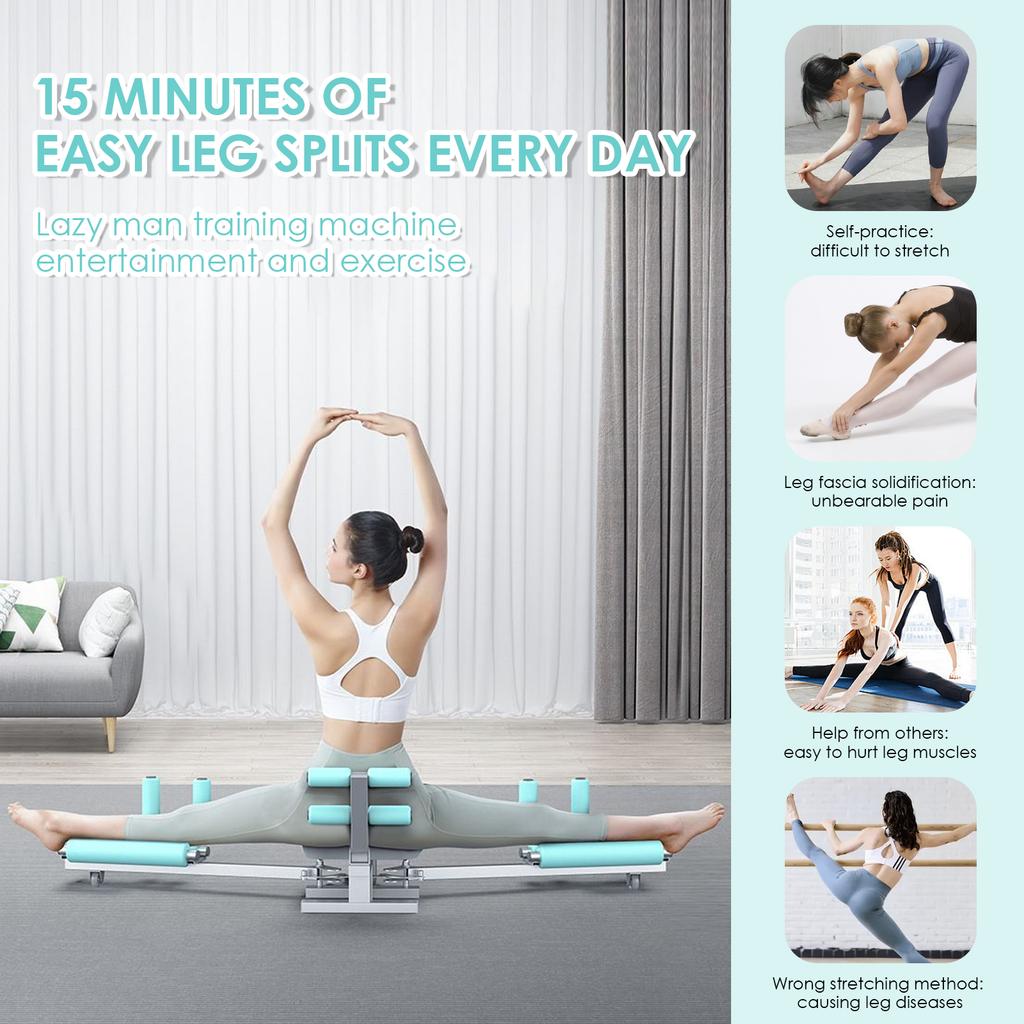 Heavy Duty Leg Stretcher Machine Yoga Splits Leg Stretching Training Split Training Device Hips Stretching Yoga Training Device