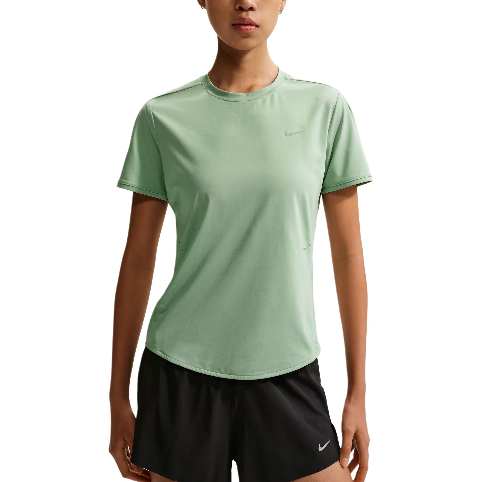 Nike Dri-Fit Swift Moisture-Wicking Quick-Dry Breathable Short Sleeve Running T-Shirt Women tops HM9699-006 S