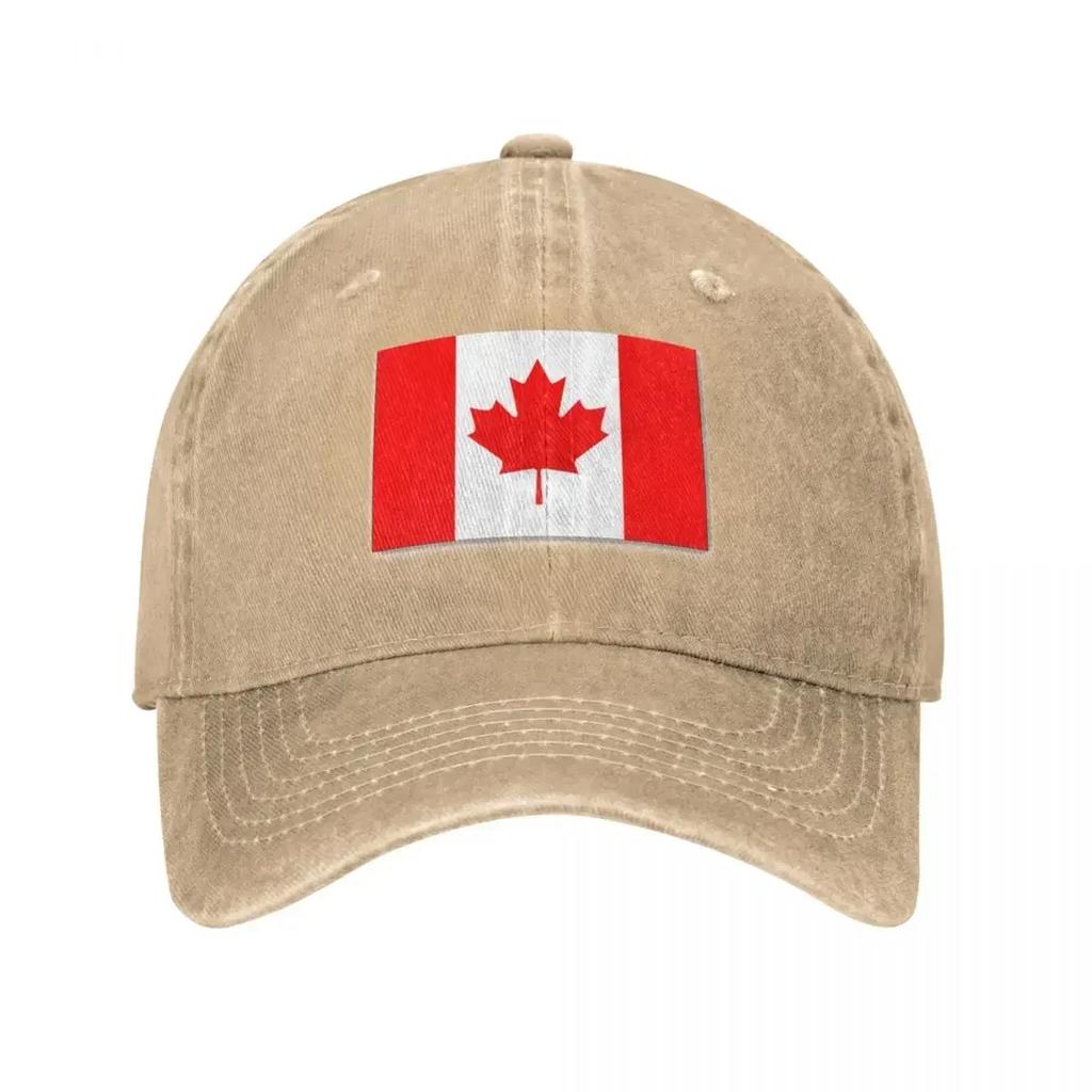 Canadian Flag Baseball Cap Kids Hat Uv Protection Solar Hat Luxury Man Hat For Women Men's