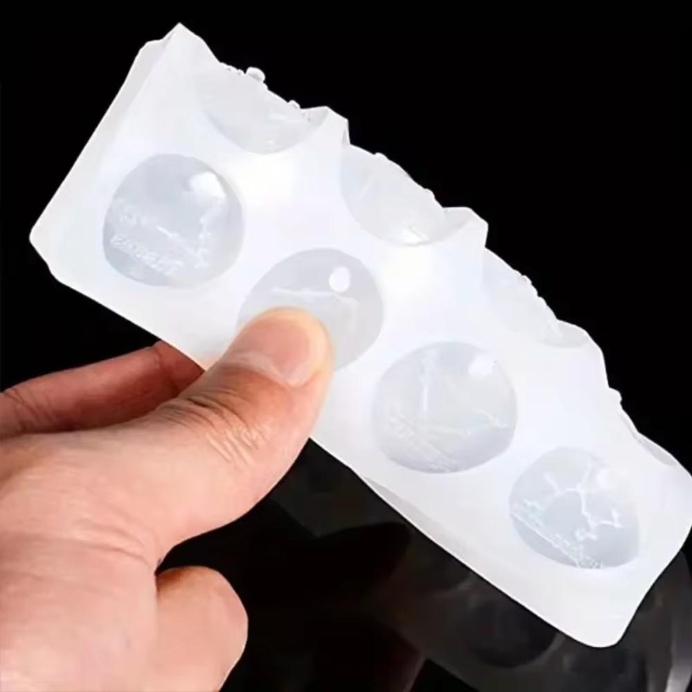 12 Constellations Discs Pendant Liquid Epoxy Resin Silicone Mold Jewelry Making Tools Uv Resin Mold Christmas Halloween Gifts