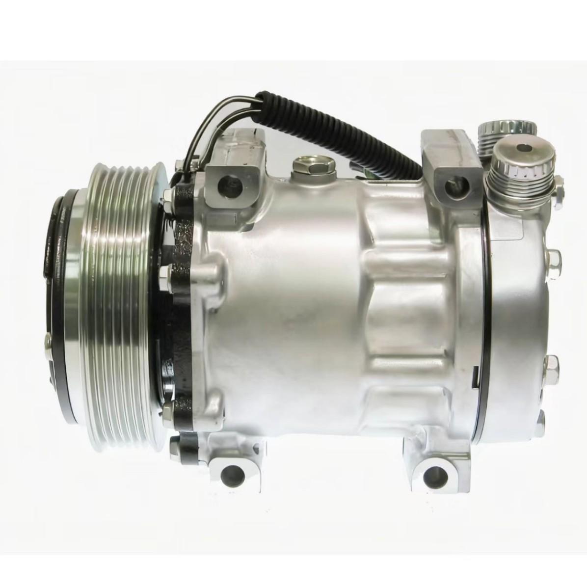 Compatible Air Conditioning Compressor for SNDEN 4687, SD709, 22-44462-000 - 7H15 Model. Yes
